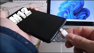 How to turn on samsung M12 without power button [upl. by Aitnahs]