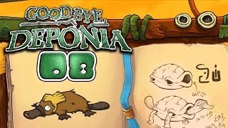 GOODBYE DEPONIA HD 008  Lets Hunt Snabletears ★ Lets Play Deponia [upl. by Oinota557]