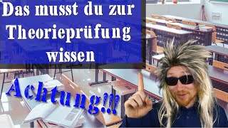 Die Theorieprüfung  Schnell erklärt [upl. by Stimson274]