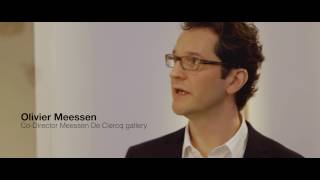 BRAFA 2017 Meessen De Clercq on Claudio Parmiggiani [upl. by Saitam]