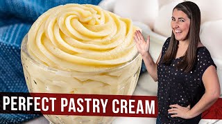 How to Make Perfect Pastry Cream  The Stay At Home Chef [upl. by Ardnala]