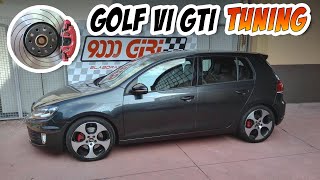 Golf VI GTI con impianto di scarico sportivo artigianale by 9000 Giri Elaborazioni Auto Sportive [upl. by Sessylu]