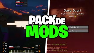 APOCALIPSIS ZOMBI en MINECRAFT 1201  Nuevo PACK de MODS conquistado por los ZOMBIS 🧟 [upl. by Kyne]