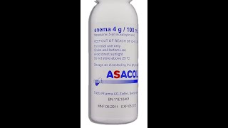 Asacol Foam Enema Complete Procedurewhat is Asacol Foam Enema why do useHow do use in HindiUrdu [upl. by Adhern]