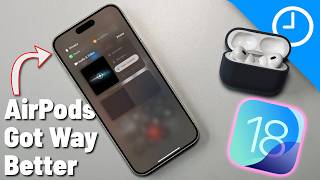 iOS 18 Just Made Your AirPods WAY Better  Heres How [upl. by Oirretna]