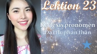 Lektion 23  Reflexivpronomen  Đại từ phản thân [upl. by Garcon]