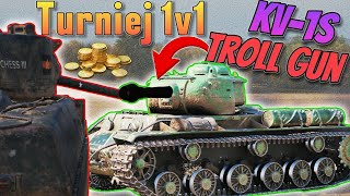 TURNIEJ O GOLDA NA MOCNYM TROLLU Turniej 1V1 na 6 tierze wot [upl. by Ahsennek79]