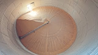 Emptying A Grain Bin [upl. by Euqinitram]