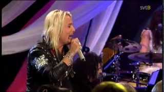 The Poodles  Medley live «Den Flygande Mattan» svtB 2011 [upl. by Ynnohj196]