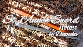 StAnnen Arming Sword Review  Deepeeka AH7025R [upl. by Rik]