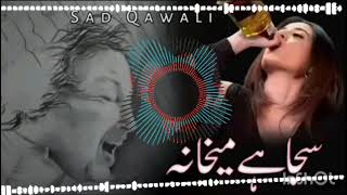 Saja Hai MaikhanaQawalishortvideonusratfatehalikhan [upl. by Waynant489]