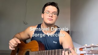 Sensível Demais  Jorge Vercillo Leo Paracampo Cover [upl. by Aisirtap]