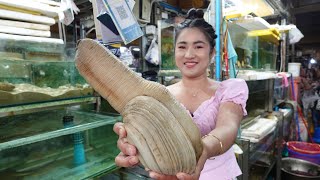 The first time I buy and cook Geoduck Clam  Geoduck calm recipe [upl. by Marcela]