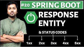 Spring boot ResponseEntity and Response Codes  1xx 2xx 3xx 4xx and 5xx Return Codes [upl. by Nnaes]