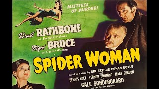 The Spider Woman with Basil Rathbone 1943  1080p HD Film [upl. by Amehsyt]