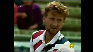 Edberg Mecir Australian Open 1987 [upl. by Eberto]