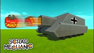 Sorozatlövő Tank  Scrap Mechanic [upl. by Auhsot]