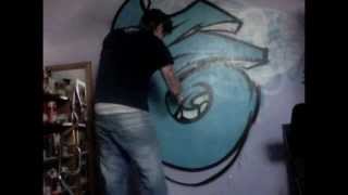 HOW TO SPRAY PAINT GRAFFITI [upl. by Attenev129]