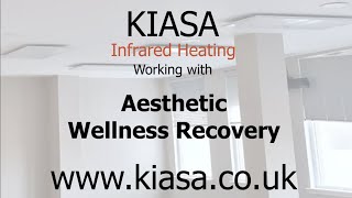 Kiasa FAR Infrared Heaters for Hot Yoga Studio and Wellness Centre infrared infraredheater [upl. by Bensen73]