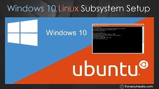 Windows 10 Bash amp Linux Subsystem Setup [upl. by Manbahs]