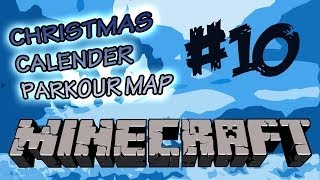 Minecraft Parkour Map   10 Christmas Calender Parkour HD Türkçe [upl. by Arondel]