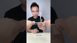 Stick Broken Trick With Finger shortvideo magicmethod magic tricks magictrickssecret magician [upl. by Catharina]