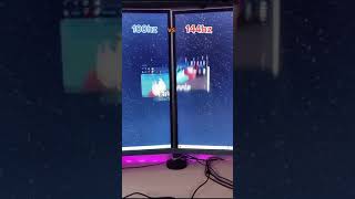 60HZ VS 100HZ VS 120HZ VS 144HZ 🖥🖥 MONITOR [upl. by Moffat745]