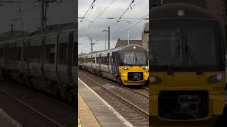 Class 333 arrival at Cononley [upl. by Cavil]