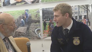 From the Farm 1 on 1 with U of I student National FFA President [upl. by Akinorev]