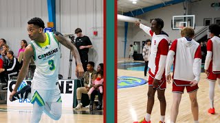 Combine Academy Vs UNC Commit Isaiah Denis of Davidson Day  North Carolina High School Basketball [upl. by Hijoung126]