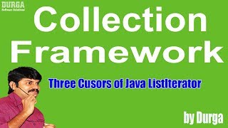 Three Cusors of Java ListIterator Collection Framework [upl. by Lach]