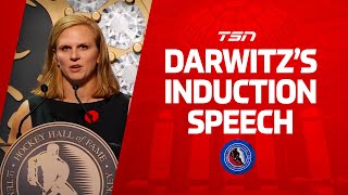 Hockey Hall of Fame Induction Speech Natalie Darwitz [upl. by Noxaj]