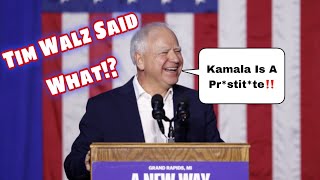 Tim Walz SAID THIS About Kamala Harris Before Her EMBARRASSINGLY Bad Interview [upl. by Pyne]