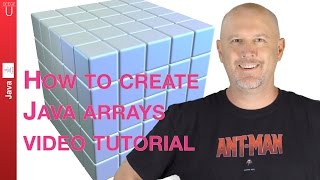 How to create Java arrays video tutorial  013 [upl. by Maher]