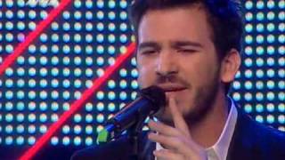 Nikiforos  ΕΝΑ ΓΡΑΜΜΑ X Factor 2009 Greece Live Show 4 [upl. by Amandy]