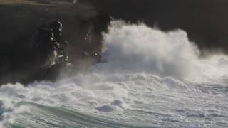 Stormy Seas off the West Coast of Ireland [upl. by Thane]