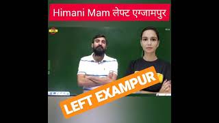 why left Exampur Himani Mam Vivek sir Exampur लगाए नाजायज संबंध के आरोप। himanimamVivekcontroversy [upl. by Kamaria166]