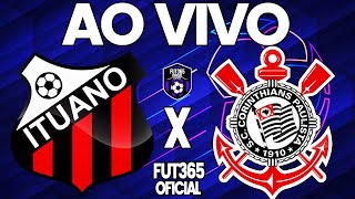 ITUANO VENCE O CORINTHIANS POR 1 A 0 NO PAULISTÃO [upl. by Chesna]