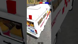 Amblunce Vala rash driving I road ambulance bussimulatorindonesia bussid viral [upl. by Ellerd677]