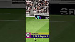 Ødegaard Goal v Mancity 🥵🔥efootballefootball2024shortsfeedyoutubeshortspesodegaardarsenal [upl. by Ydniahs383]