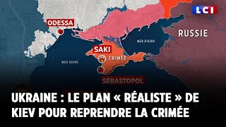 Guerre en Ukraine  le plan « réaliste » de Kiev pour reprendre la Crimée [upl. by Novel]