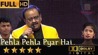 SP Balasubrahmanyam sings Pehla Pehla Pyar Hai  पहला पहला प्यार है from Hum Aapke Hain Koun 1994 [upl. by Aisilef]