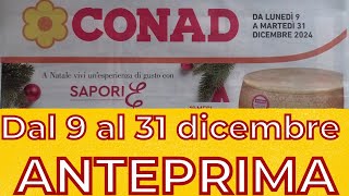 Volantino di Natale CONAD dal 9 al 31 dicembre anteprima [upl. by Annahc241]