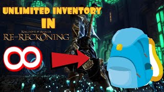 Unlimited Inventory Space In Kingdoms Of Amalur ReReckoning [upl. by Nylcoj457]