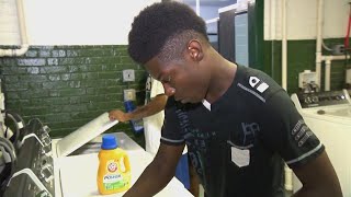 School Installs Laundromat After Students Were Bullied Over Dirty Clothes [upl. by Eelac734]