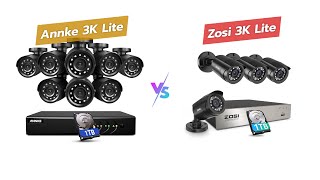 ANNKE vs ZOSI Security Cameras 🔍 Which is Best 🏠 [upl. by Anoyek]