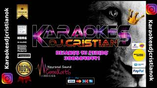 Atrevete a mirarme de frente  LOS WAWANCO KARAOKE [upl. by Zared]