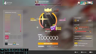 DJMAX  Nine point eight 4B SC 5 PERFECT PLAY [upl. by Delfine]