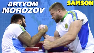 ARTYOM MOROZOV  ASIAN ARMWRESTLING 2024 [upl. by Neibaf]