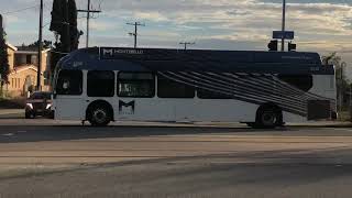 Montebello Bus Lines 2023 New Flyer XN40 2030 amp LACMTA 2014 New Flyer XN40 3985 112924 [upl. by Lehteb658]